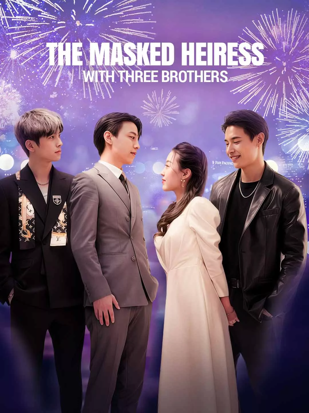 The Masked Heiress with Three Brothers Cover
